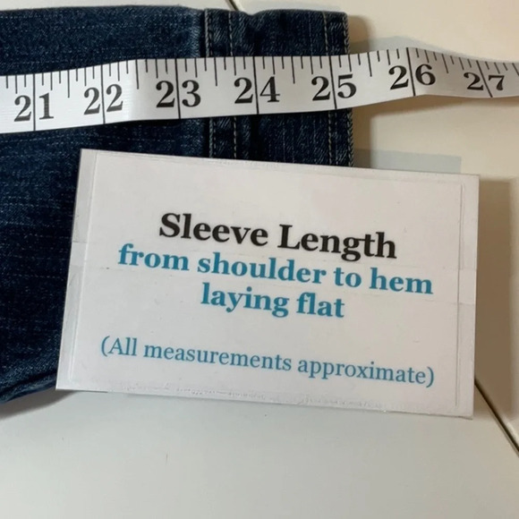 St. John’s Bay Denim Jacket Size: Medium Tall - Picture 9 of 11